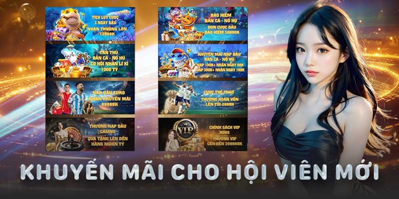 Tổng hợp những khuyến mãi KO66 siêu hot