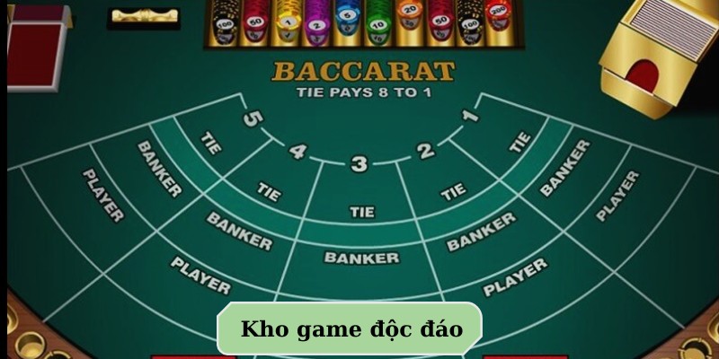 Kho game độc đáo và đa dạng